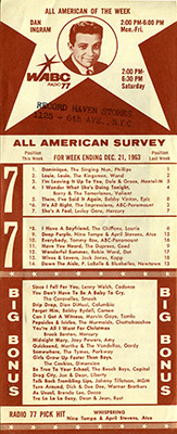 WABC Survey December 21, 1963