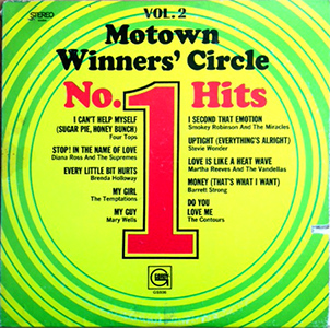 Motown Winner's Circle, number one hits, volume 2